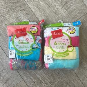 Hanes briefs girls underwear